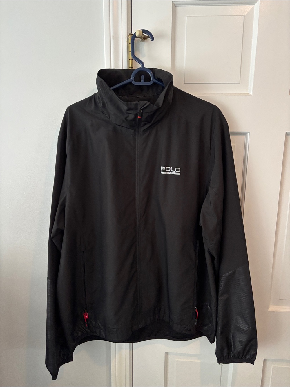 Polo Sport Men's Black Lightweight Jacket XL Like New